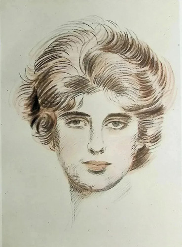 Paul césar helleu etude de - :,
