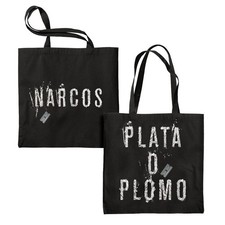 Tote bag Narcos Plata O Plomo
