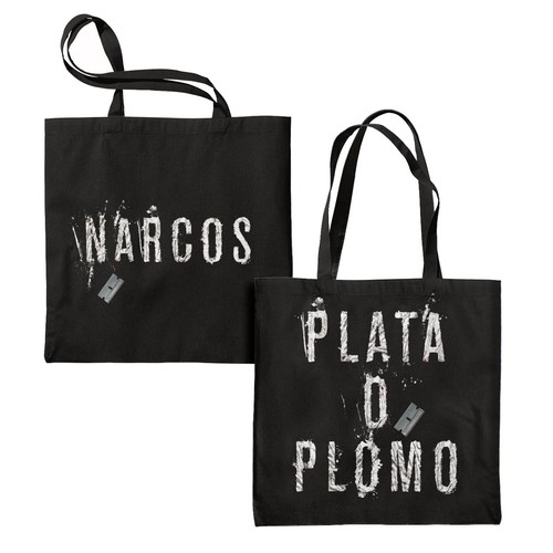 Tote bag narcos plata plomo - bag,