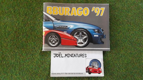 Catalogue burago 1997 - burago, petit