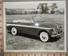Brochure photo de presse cabriolet SInger 1961 originale 