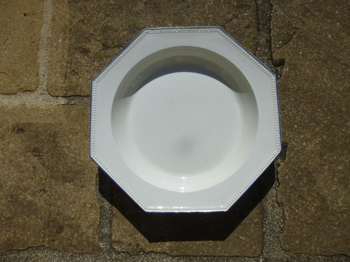 Grand plat octogonal - plat, cm