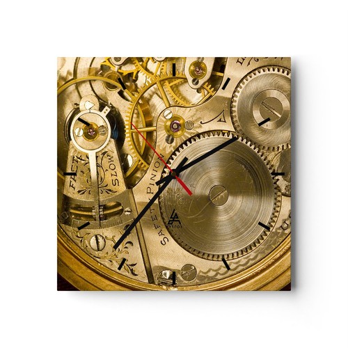 Horloge murale verre - horloge,