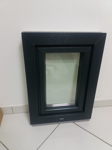 Fenêtre pvc gris anthracite - fenêtre,