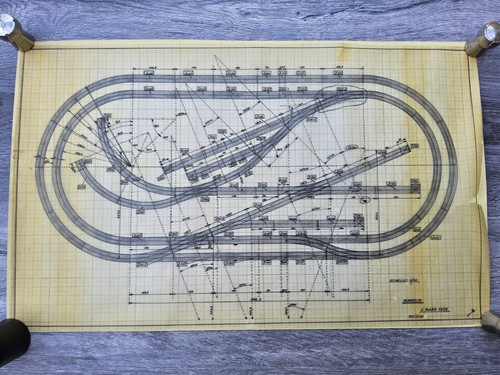 Marklin calque plan - plan, original