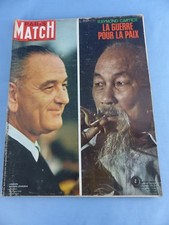 PARIS MATCH N° 995 du 4 mai 1968 LYNDON BAYNES JOHNSON HO CHI-MINH VIETNAM