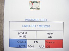 Carte WIFI pour packard bell