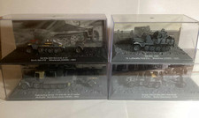Lot de 4 véhicules militaires Altaya 1/72