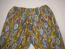 Pantalon de détente Tissu Africain Adulte M/L Neuf Marron VHB018