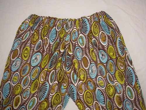 Pantalon détente tissu - de,