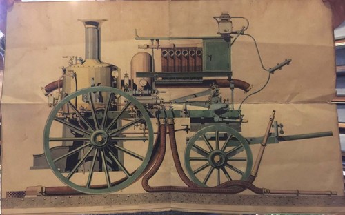 Locomobile machine vapeur - locomobile,