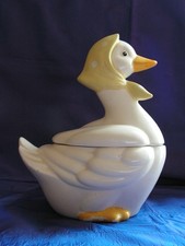 CANARD  en céramique   BARBOTINE environ 1970