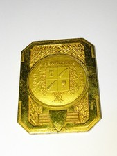 -ANCIENNE PLAQUE BRONZE ou