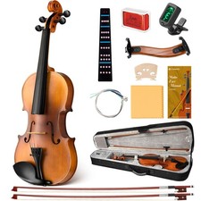 Ensemble Violon en Bois Massif