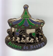RARE PINS PIN'S .. JEU MANEGE FORAIN CHEVAL HORSE FRITURE BRAY DUNES 59 ~DI