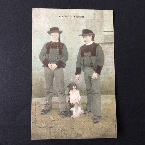 Cpa costume breton - cpa,
