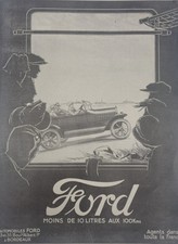 Publicité ancienne Ford