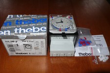 INTERRUPTEUR HORAIRE 24heures/7jours 2 CANAUX, SEGMENT AMOVIBLE THEBEN SUL 289 g