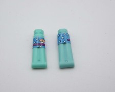 PLAYMOBIL (R1178) COMMERCE - Lot de 2 Tubes de Dentifrice Bleu Supermarché 3200