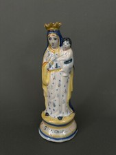 Vierge à l'Enfant en faïence