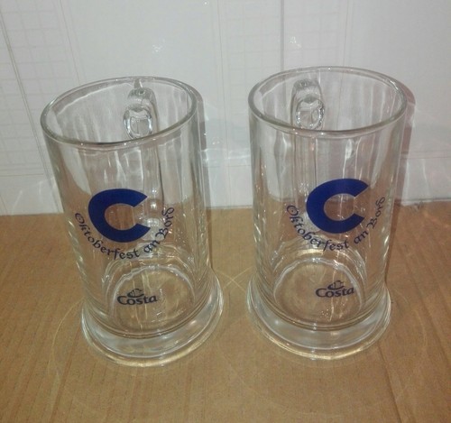 Paire verres chopes - verres, verre