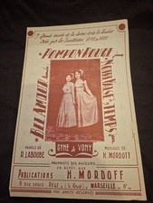 Partition Pompon Rouge Bel