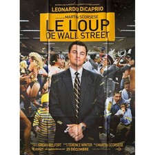 LE LOUP DE WALL STREET Affiche de cinéma Mod A. - 120x160 cm. - 2013 - Martin Sc