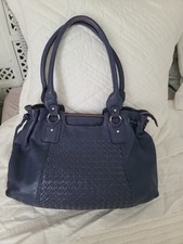 SAC A MAIN TOUT CUIR VIOLET KATANA