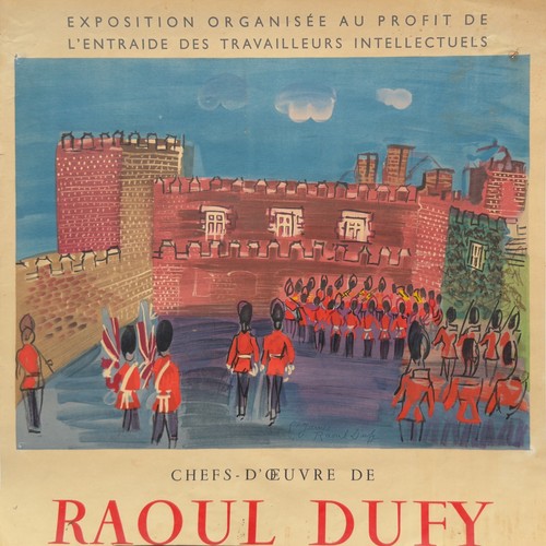 Raoul dufy affiche en - raoul,
