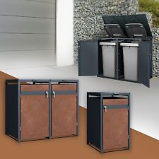 Abri pour 1/2/3/4 poubelles