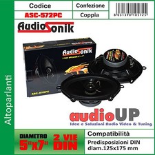 Paire Coaxiales 120 Watt 2 Voies Diamètre 125x175 Mm. Enceinte Voiture Car Audio