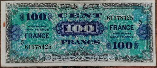 Billet 100 francs - , france
