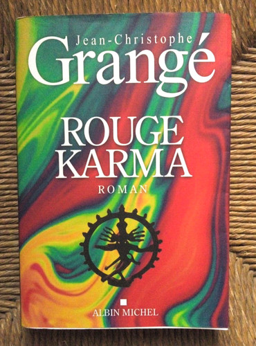 Livre roman thriller rouge - thriller,