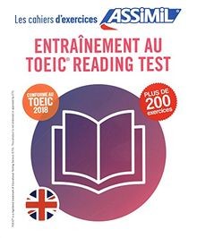 Entraînement toeic reading - entraînement, au