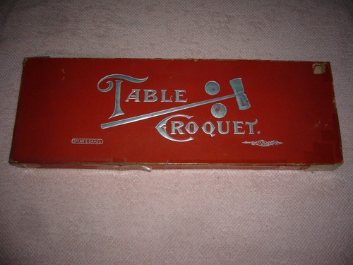 Jeu croquet table en - jeu,