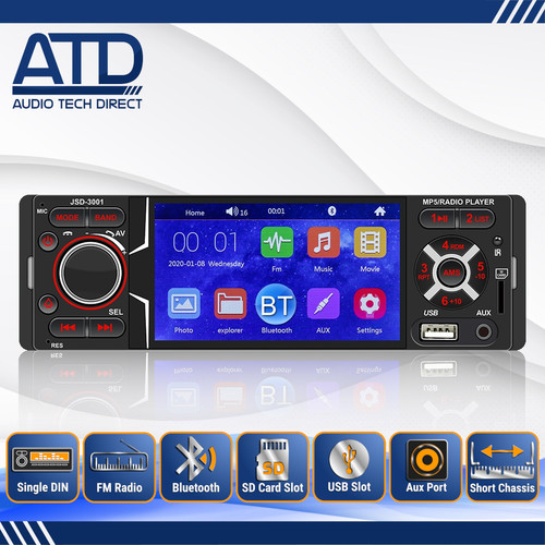 Autoradio din bluetooth - autoradio, 4