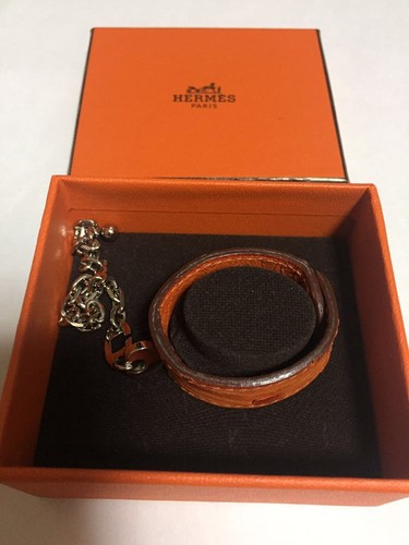 Hermes nomade autruche cuir - nomade,