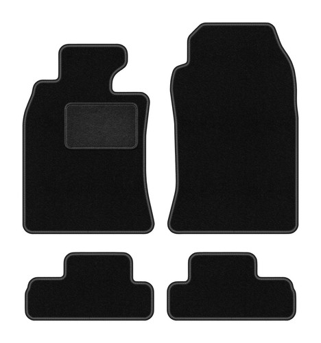 Tapis sol velours noir - de,
