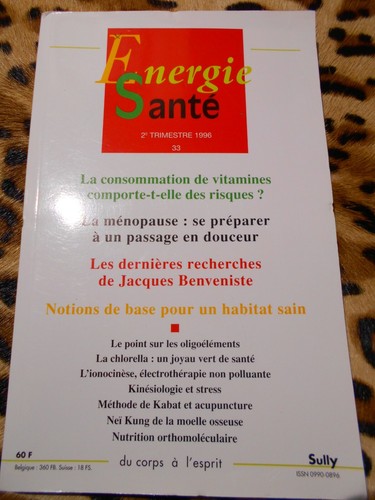 Revue energie santé - revue, 33