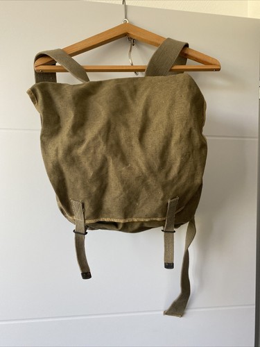 Ancien sac dos musette - dos,