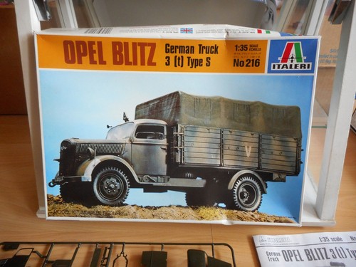 Modelkit italeri opel blitz - modelkit,