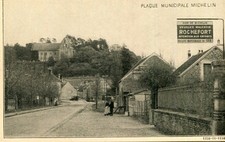 Carte ROCHEFORT EN YVELINES Plaque Municipale Michelin