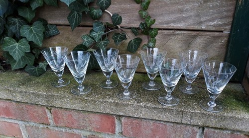 Lot verres pied vin - pied,