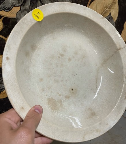 Plat creil vaisselle - plat, blanche