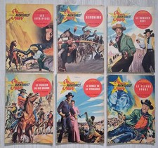 LOT DE 6 ANCIENS STAR CINE AVENTURES (6)  ROMANS PHOTOS COMPLETS