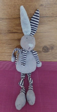 B13G / doudou lapin bleu gris