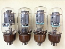 GEC KT66 6L6 verre transparent