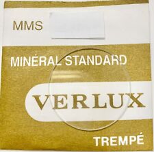 VERRE DE MONTRE VERLUX MINERAL STANDARD PLAT TREMPE  Ø 27.5mm EPAISSEUR 1mm