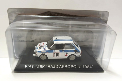 Hachette die cast fiat - 1:43,