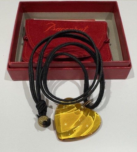 Collier coeur baccarat - coeur,